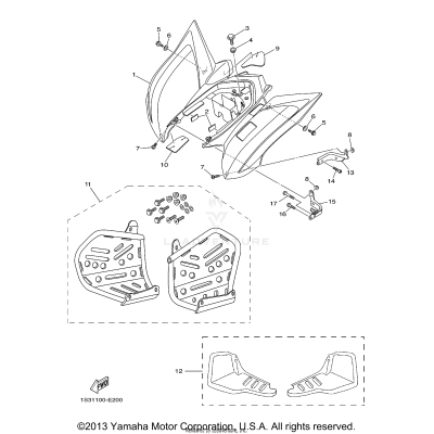 REAR FENDER FOOTWELL