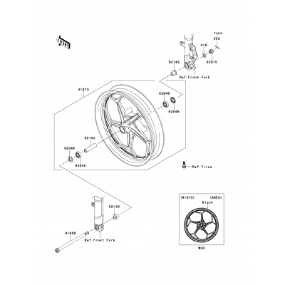 Front Wheel(ADF)/(ADFA)(CN)