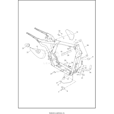 FRAME AND JIFFY STAND