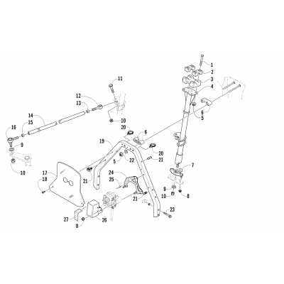 STEERING POST ASSEMBLY