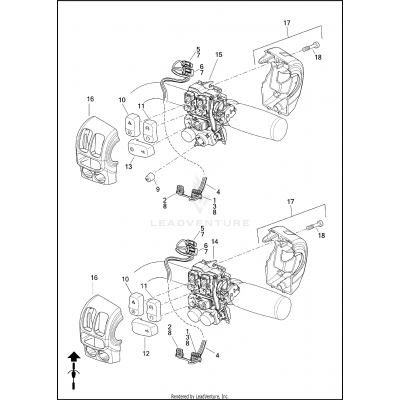 SWITCHES, HANDLEBAR, RIGHT