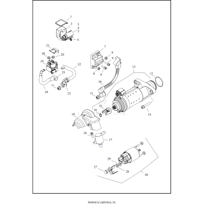 STARTER/REVERSE MOTOR- ELECTRICAL