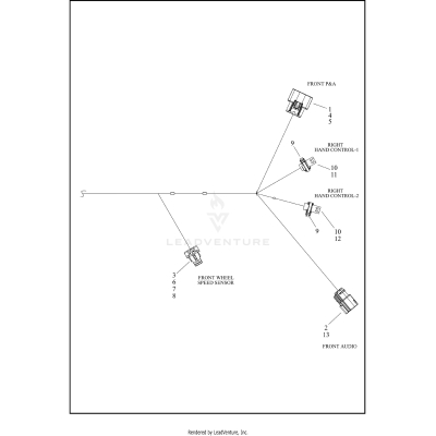 WIRING HARNESS, MAIN - FLHX, FLHXU  (2 OF 9)
