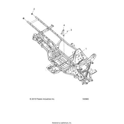 CHASSIS, FRAME - A17SUH57N5 (100985)
