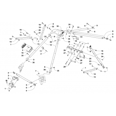 STEERING SUPPORT ASSEMBLY