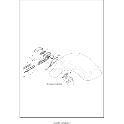 LICENSE PLATE BRACKET