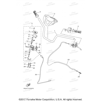 Steering Handle Cable