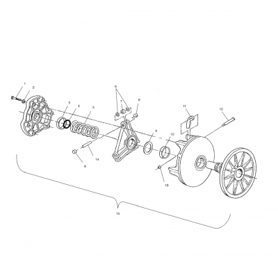 Drive Clutch S00lb4as