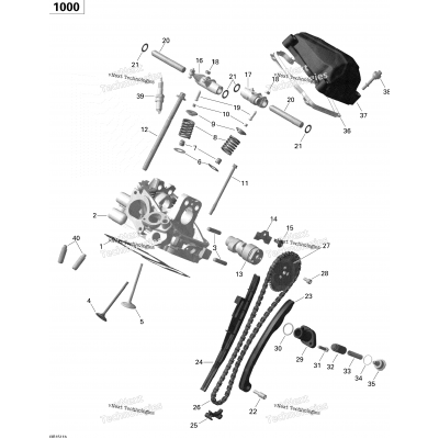 Cylinder Head, Rear