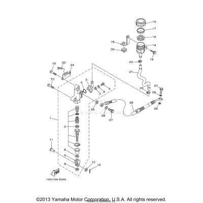 REAR MASTER CYLINDER