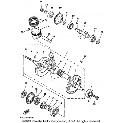 Crankshaft - Piston