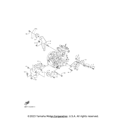 ENGINE BRACKET