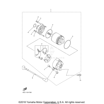 STARTING MOTOR