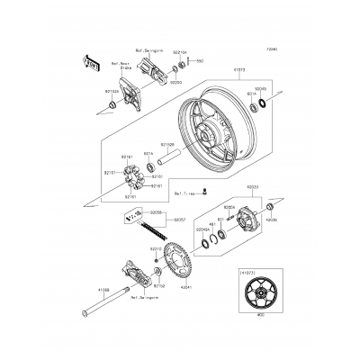 Rear Wheel/Chain