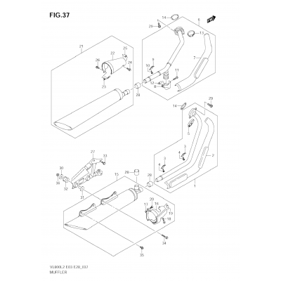 MUFFLER (VL800  E03)