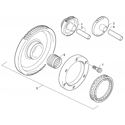 STARTER CLUTCH ASSEMBLY