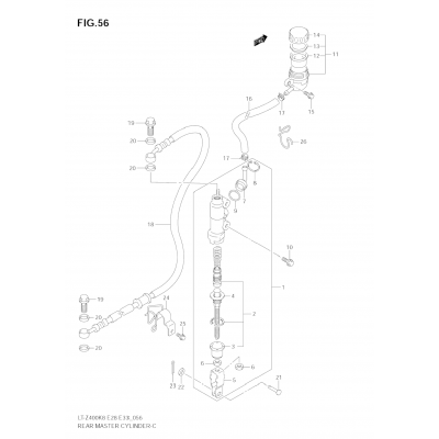 REAR MASTER CYLINDER