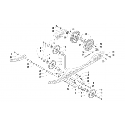 IDLER WHEEL ASSEMBLY