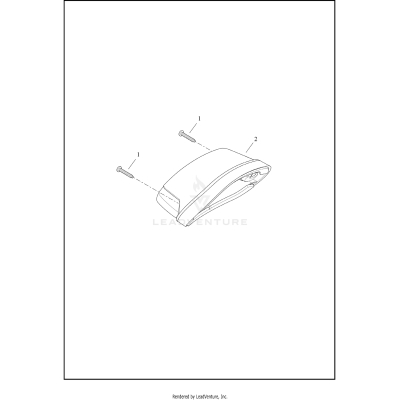 TAIL LAMP AND TURN SIGNALS, REAR - FLRT (HDI)
