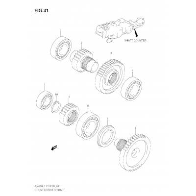 SHAFT COUNTER/IDLER