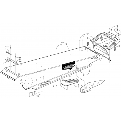 TUNNEL AND REAR BUMPER