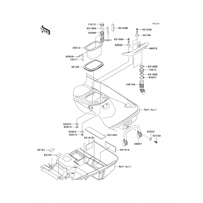 Hull Rear Fittings