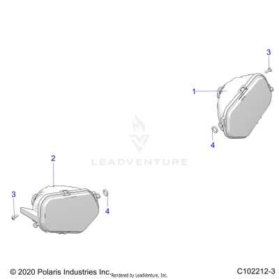 ELECTRICAL, HEADLIGHTS - A20SXM95AL/CAL (C102212-3)