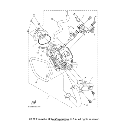 THROTTLE BODY ASSY 1