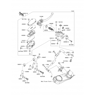 Front Master Cylinder