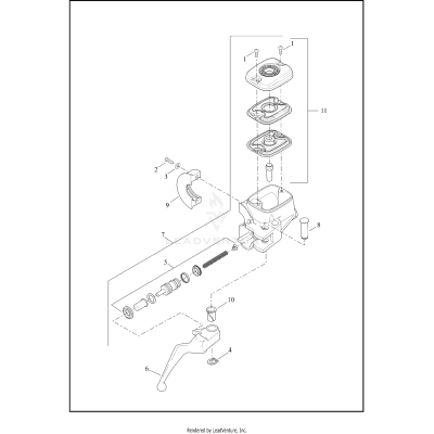 BRAKE CONTROL, FRONT
