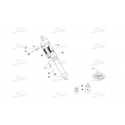 FRONT SUSPENSION SHOCK ABSORBER