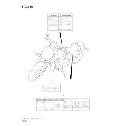 LABEL (VZR1800 L2 E28)