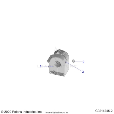 STEERING, CONTROLS, LEFT HAND CONTROLS - A25SYE85AL (C0211245-2)