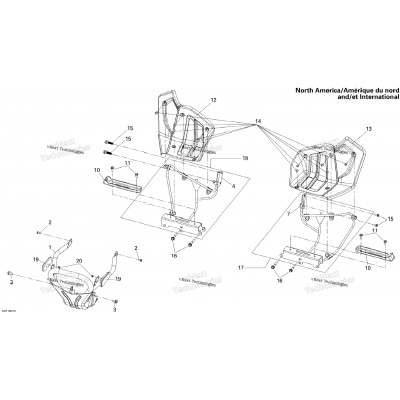 Front Bumper And Footrests North America, International