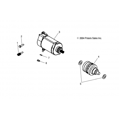 Starting Motor /Ab