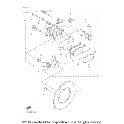 Rear Brake Caliper