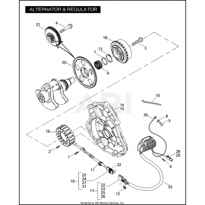 ALTERNATOR & REGULATOR