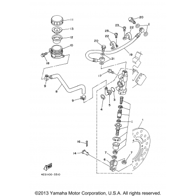 Rear Brake Caliper