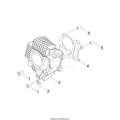 ENGINE, CYLINDER - A19YAK05B7/B6 (A00039)