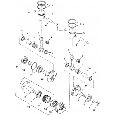 Piston & Crankshaft