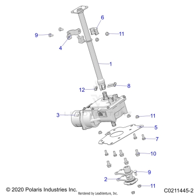 STEERING POSTand EPS - A25SEE57CY/EY (C0211445-2)