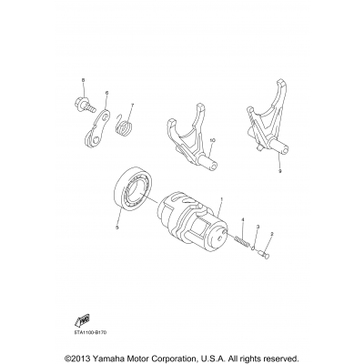 Shift Cam Fork