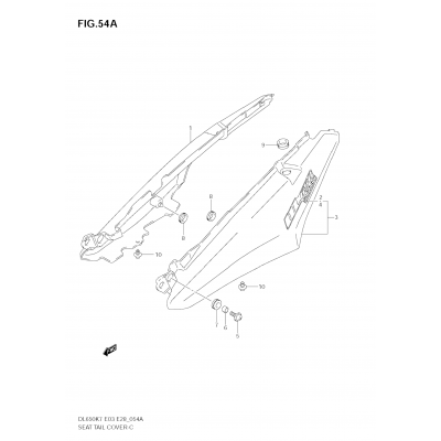 SEAT TAIL COVER (MODEL K8)