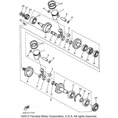 Crankshaft - Piston