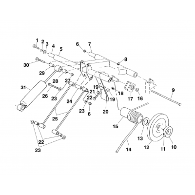 Rear Torque Arm E970243 (4937673767C002)