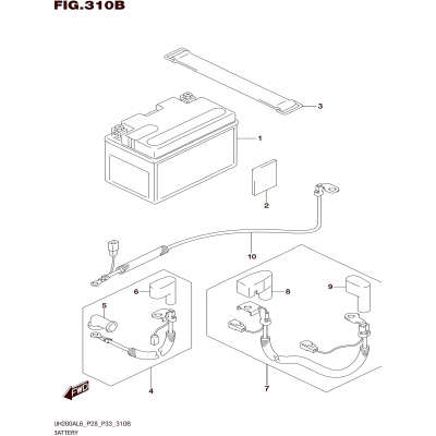 BATTERY (UH200AL6 P33)