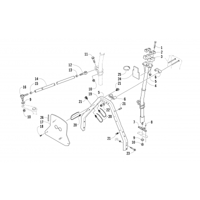 STEERING POST ASSEMBLY