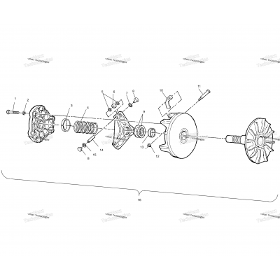 Drive Clutch A01ba25ca