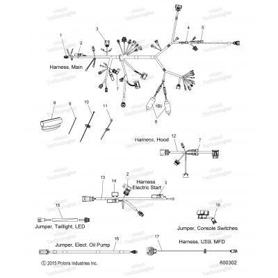 Electrical, Wire Harness All Options