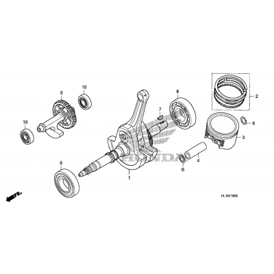 CRANKSHAFT / PISTON